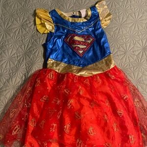 DC Superhero Kids Costume - Blue, Red, Gold